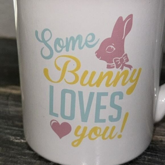 Some Bunny Loves You Ceramic Mug - Picture 4 of 6
